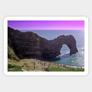 Durdle Door on the Jurassic Coast Sticker